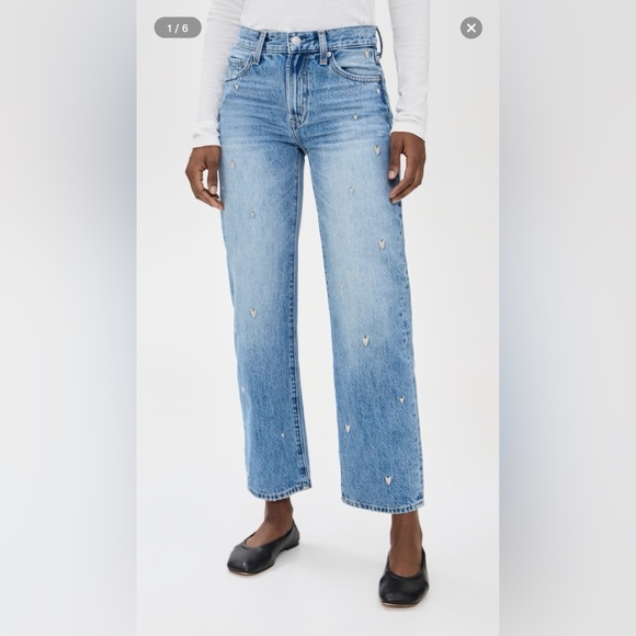 Pistola Lexi Jeans Confetti Vintage Women's Jeans - Blue - Picture 3 of 11